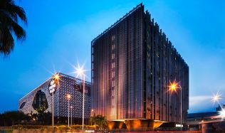 Changi Airport Crowne Plaza Airport Hotel in Singapore by WOHA