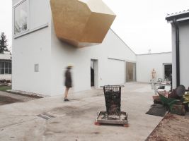 zdroj Galerie Architektury Brno/ Popisek: Sochařův ateliér od Piotr Broza architekten