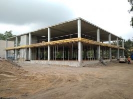 zdroj Adam Rujbr Architects Popisek: Stavba nové budovy depozitáře