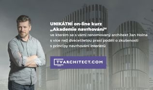 Absolvujte online kurz navrhování interiérů s architektem Janem Holnou a vyhněte se nejčastějším chybám