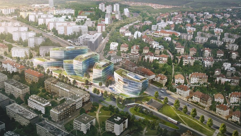 Administrativní centrum Bořislavka bude, developer a odpůrce se dohodli