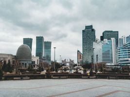 zdroj iStock Popisek: Výhled na Astanu