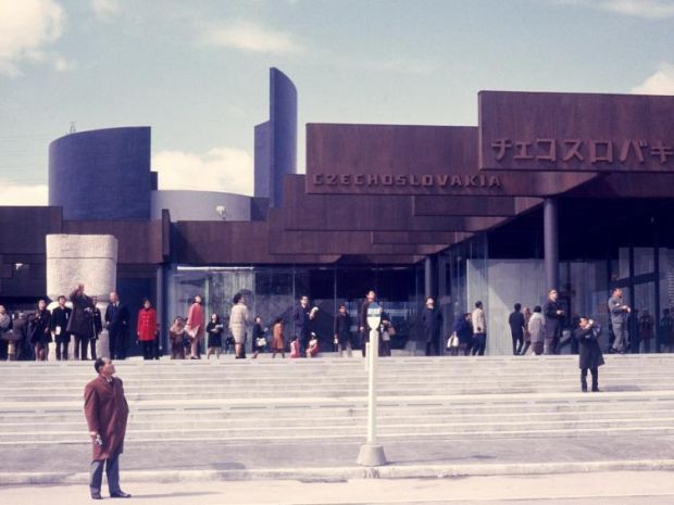 Autoři československého pavilonu v Ósace z roku 1970 své dokončené dílo nikdy neviděli