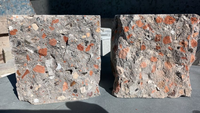 Beton pro běžné využití vyrobený v souladu s ekologií a udržitelností 