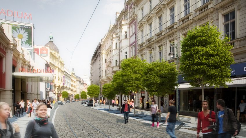 Budoucí proměna pražské ulice Na Poříčí: Chceme z ní udělat atraktivní prostor pro setkávání lidí