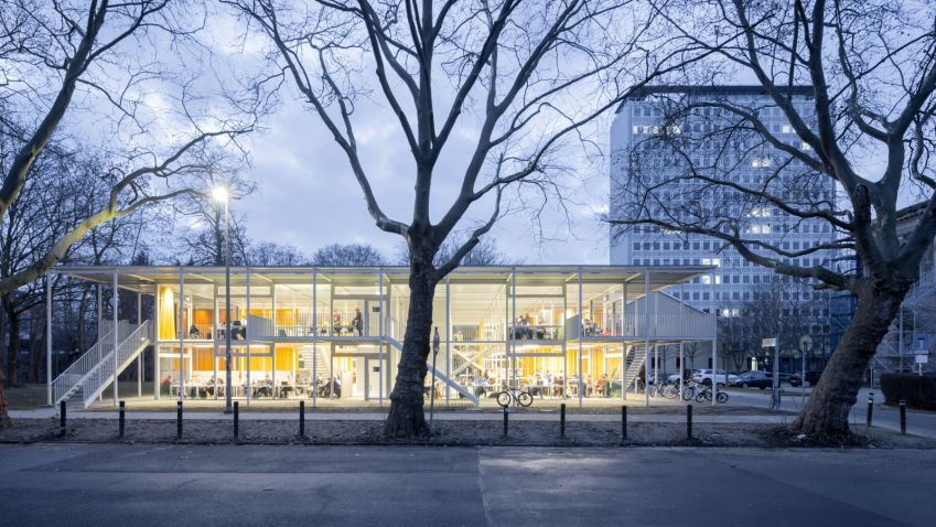 Ocenění Mies van der Rohe Award za rok 2024 získal Studijní pavilon v Braunschweigu
