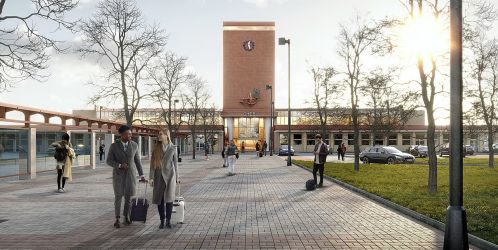 Chebské nádraží čeká rozsáhlá rekonstrukce. Budova získá podobu inspirovanou šedesátými lety
