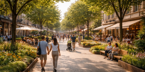 Chůze jako základ urbanismu: Jak návrh měst podporuje pěší pohyb
