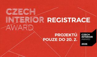 CZECH INTERIOR AWARD 2026: Poslední dny pro registraci projektů