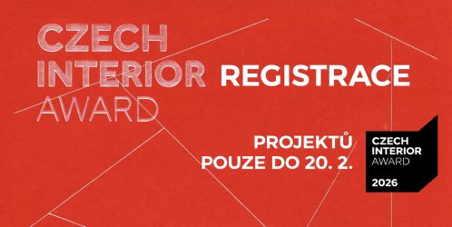 CZECH INTERIOR AWARD 2026: Poslední dny pro registraci projektů