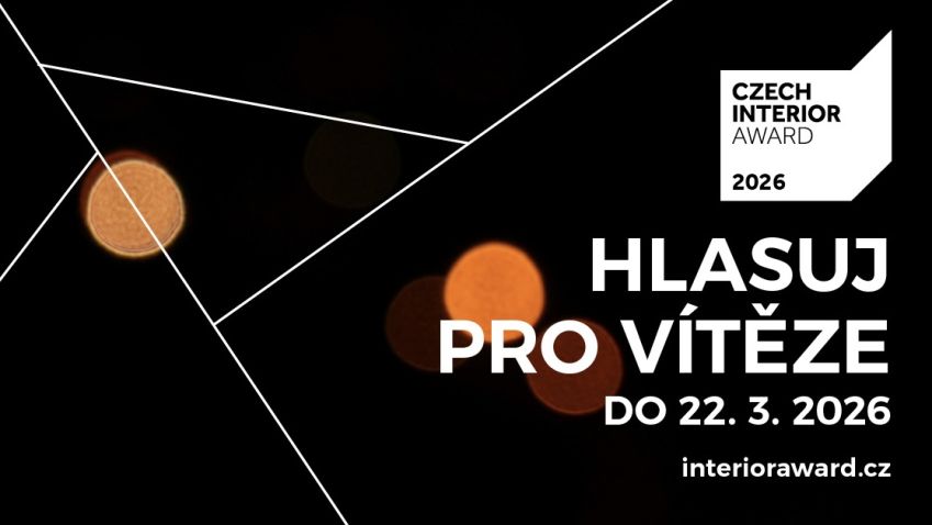 CZECH INTERIOR AWARD 2026: Vyberte nejlepší český interiér a zapojte se do hlasování