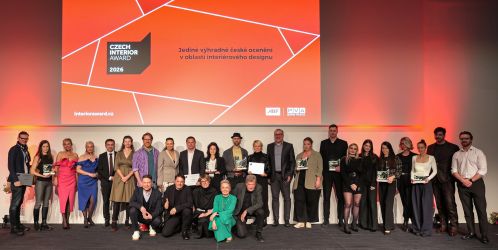 Czech Interior Award 2026 zná vítěze. Ocenění ukazuje kvalitu současného interiérového designu