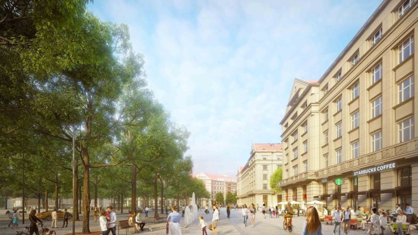 Dostavba Vítězného náměstí v Praze láká světoznámá architektonická studia