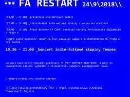 zdroj Fakulta architektury ČVUT Popisek: Program události