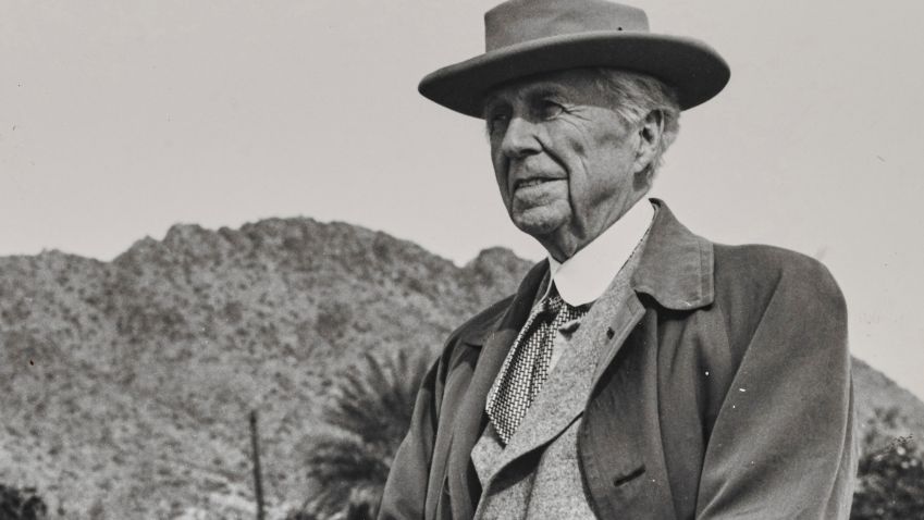 Frank Lloyd Wright, jeden z největších tvůrců dvacátého století, zemřel před šedesáti lety