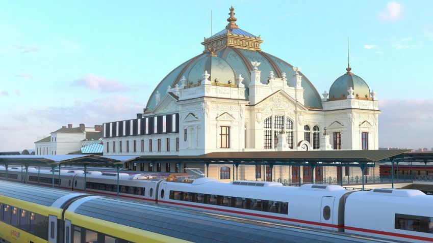 Hlavní nádraží v Plzni čeká stamiliónová rekonstrukce, odbavovací hala dostane eskalátory