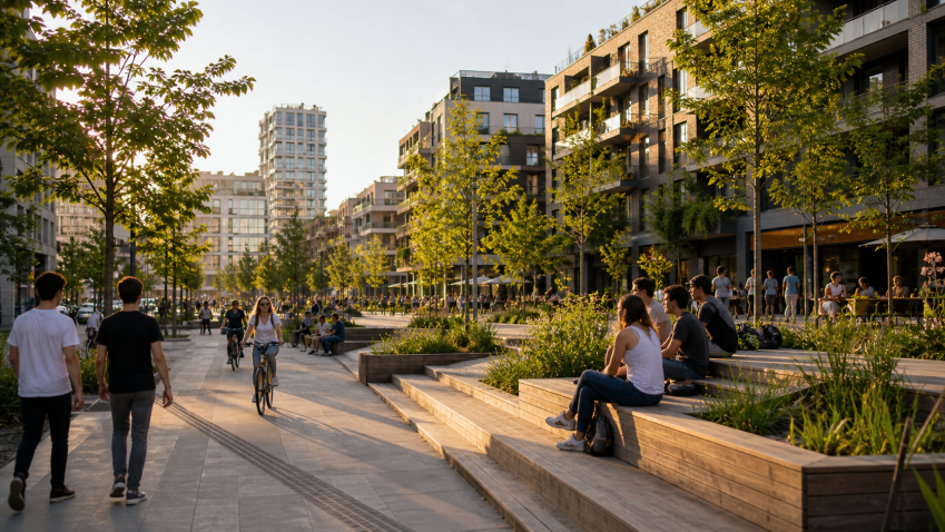 Jak navrhnout město pro generaci Z? Nová očekávání, nová architektura
