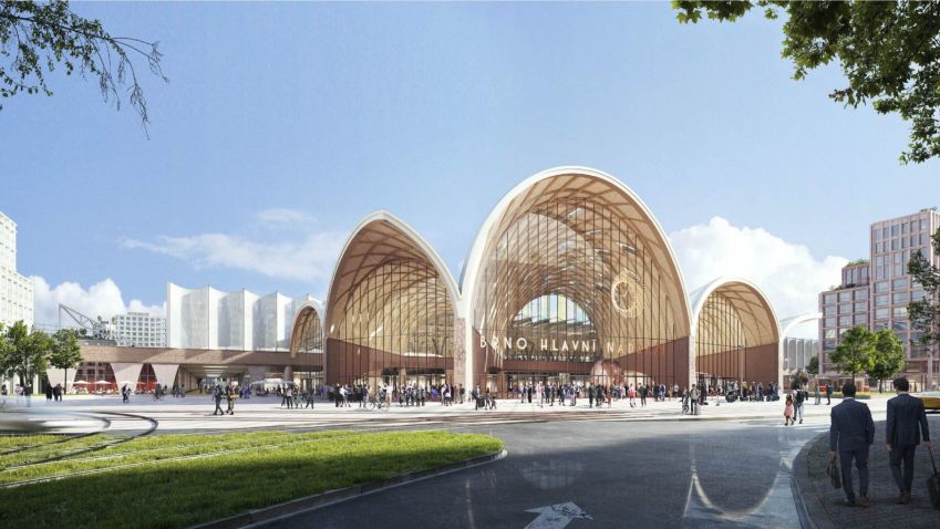 Je rozhodnuto! Známe architekta a podobu nového brněnského hlavního nádraží