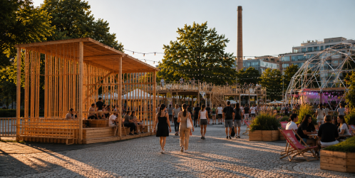 Letní festivaly a dočasná architektura: Jak mění kulturní akce prostor kolem nás