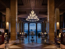 Lobby interior hotel and resort photography