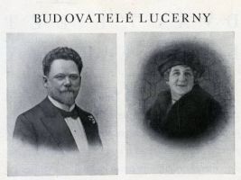 zdroj lucerna.cz Popisek: Budovatelé Lucerny 