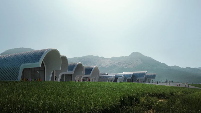 Lushan Primary School in Jiangxi, China by Zaha Hadid Architects Lushan Primary School in Jiangxi, China by Zaha Hadid Architects