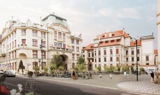 Mariánské náměstí v Praze bude v budoucnu bez aut. O revitalizaci se postará studio Xtopix Mariánské náměstí v Praze bude v budoucnu bez aut. O revitalizaci se postará studio Xtopix