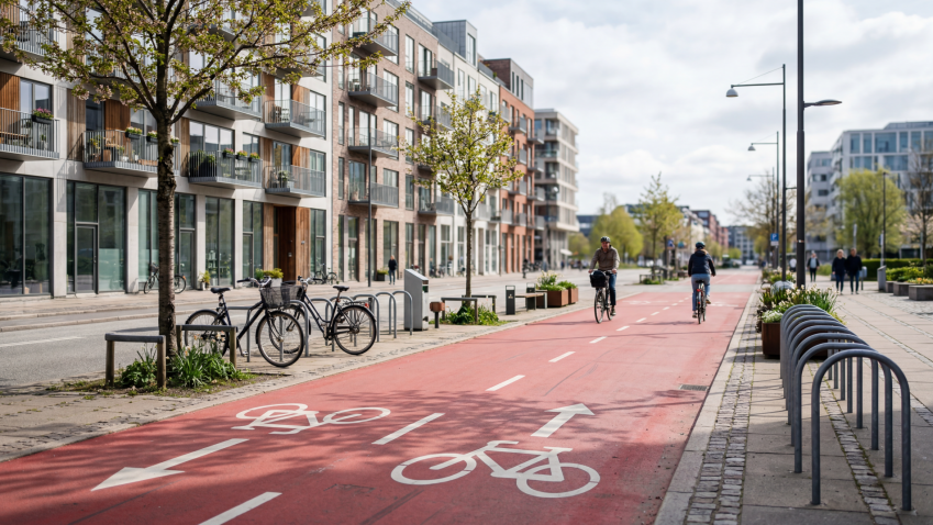 Město na kole: Jak architekti a urbanisté podporují cyklodopravu