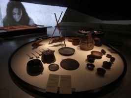 zdroj Reuters Popisek: V muzeu jsou k vidění kostry, pouštní oděvy nebo přímorožec arabský