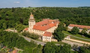 Na zámku v Moravském Krumlově probíhá rekonstrukce, hotovo by mohlo být v létě