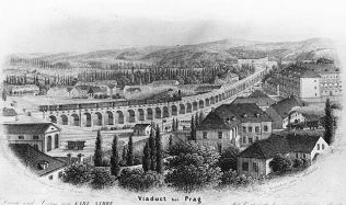 Negrelliho viadukt je druhým nejstarším stojícím mostem v Praze Negrelliho viadukt je druhým nejstarším stojícím mostem v Praze