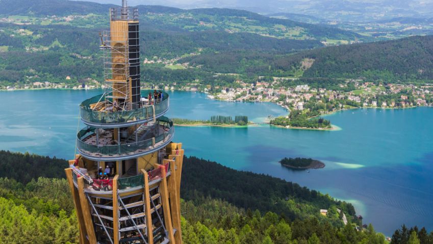 Nejvyšší dřevěná rozhledna na světě stojí v Rakousku