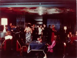 Historická fotografie nočního klubu v 9.patře Hotelu InterContinental Praha