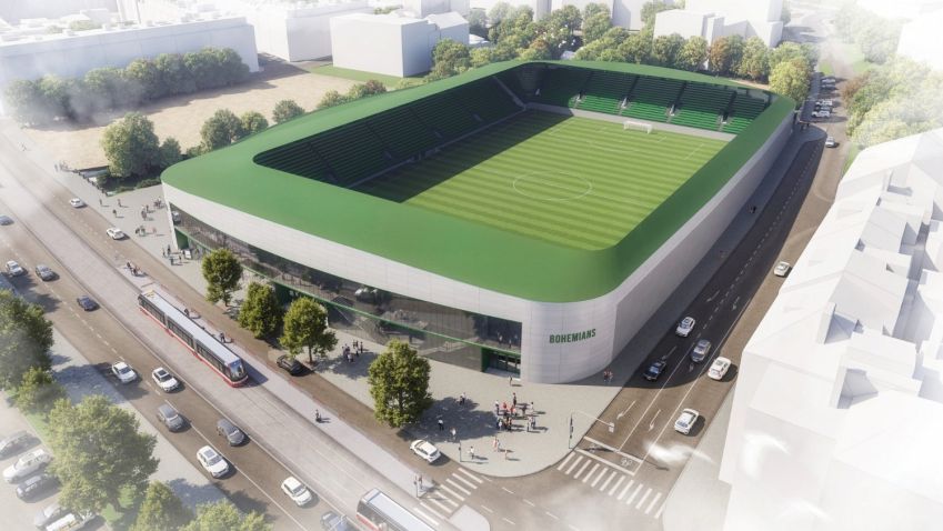 Nová etapa pro stadion Ďolíček: Rekonstrukce zachová charakter a přinese moderní zázemí