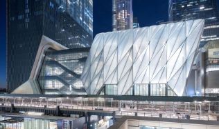 Nové centrum umění v New Yorku vládne jedinečnou technologií. Samo rozšíří i zúží svou kapacitu Nové centrum umění v New Yorku vládne jedinečnou technologií. Samo rozšíří i zúží svou kapacitu