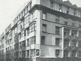 Historická fotografie Učitelských domů, Praha 1919–1921