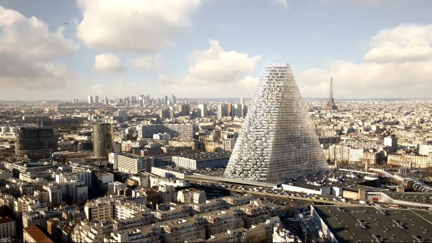 Nový francouzský mrakodrap má zelenou. Nad Paříží se bude tyčit obří trojúhelník