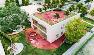 Nový pavilon školky na plzeňských Vinicích reaguje na růst sídliště