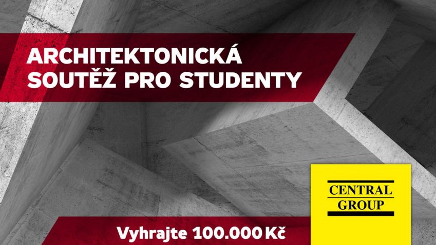 O sto tisíc korun od Central Group a stáž u architekta Josefa Pleskota letos soutěží třicet šest studentů architektury