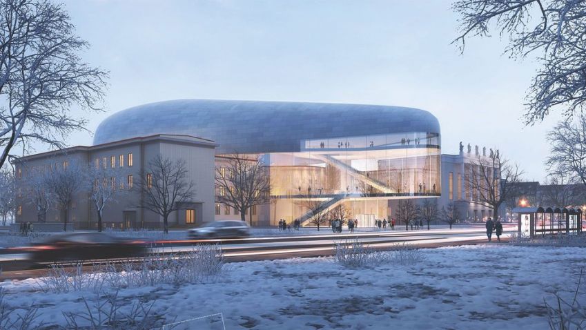 Novou koncertní halu v Ostravě zrealizuje americké studio Stevel Holl Architects + Architecture Acts