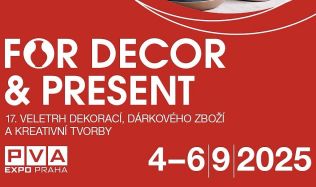 Stáhněte si vstupenku zdarma na podzimní veletrh dekorací, dárků a kreativní tvorby
