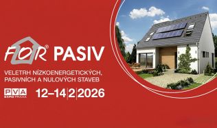 Vstupenky zdarma na veletržní souběh  FOR PASIV a FOR WOOD. Inspirace pro úsporné bydlení na jednom místě