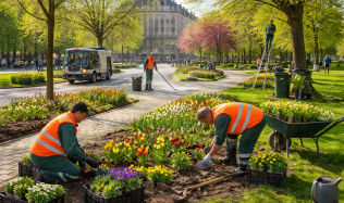 Jarní příprava veřejných prostor: Jak města ožívají po zimě?
