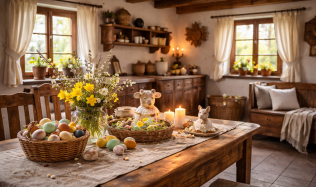 Velikonoce ve starých chalupách a jak se slaví dnes: Tradice, prostor a atmosféra napříč časem