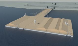 Pláž Ostende v Plzni čeká proměna. U Boleveckého rybníka vzniknou tři nová mola