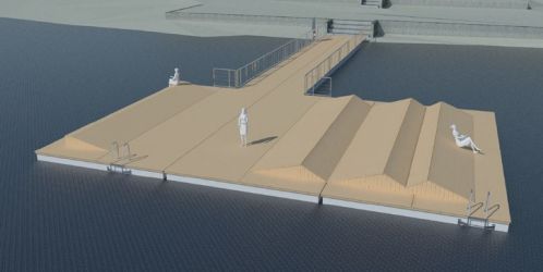 Pláž Ostende v Plzni čeká proměna. U Boleveckého rybníka vzniknou tři nová mola