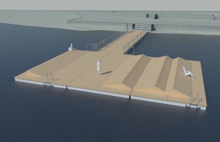 Pláž Ostende v Plzni čeká proměna. U Boleveckého rybníka vzniknou tři nová mola