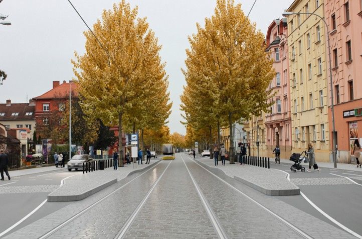 Plzeň plánuje zelenější a bezpečnější Klatovskou: revitalizace změní tvář městské třídy