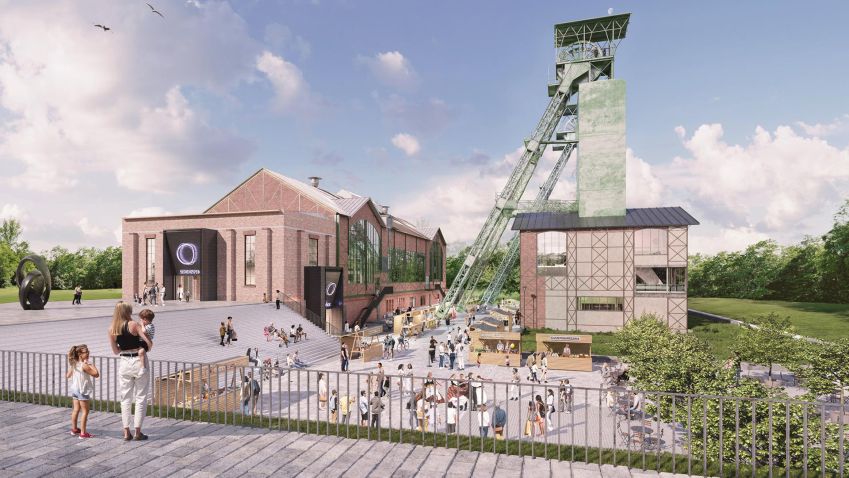 POHO park Gabriela v Karviné mění podobu bývalého hornického areálu