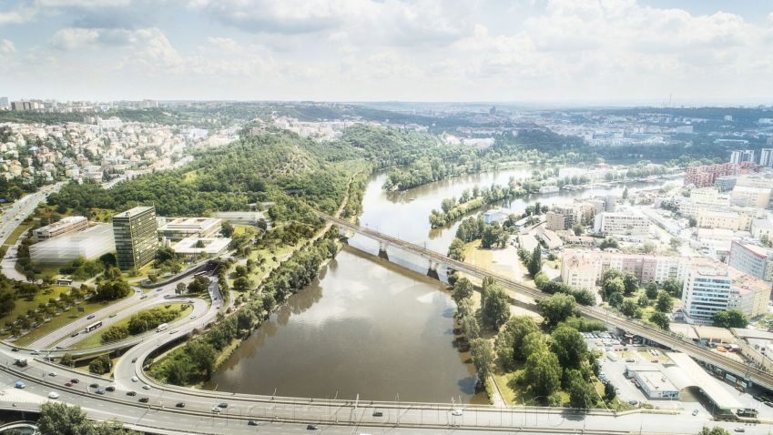 Povltavská promenáda propojí Rohanský park, Rokytku a Trojskou kotlinu